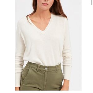 Everlane The Cashmere V-Neck